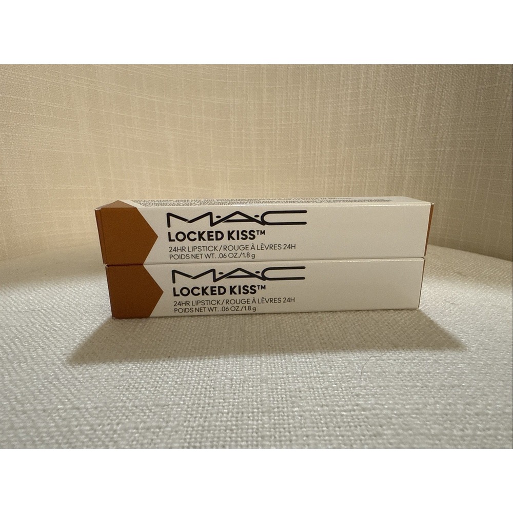2-MAC Lipstick LOCKED KISS 24HR Lipstick, 98 Indulgent, .06oz/1.8g, New In Box‎